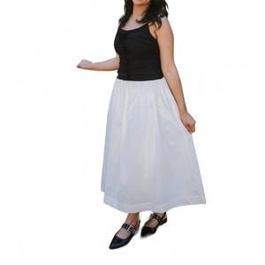 NEW FIND ME NOW meadow mixed media midi dress in black white